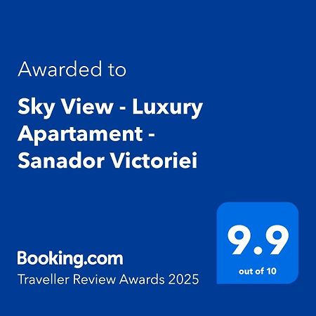 Sky View - Luxury Apartament - Sanador Victoriei Bucareste Exterior foto